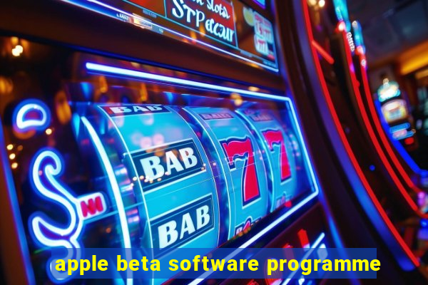 apple beta software programme